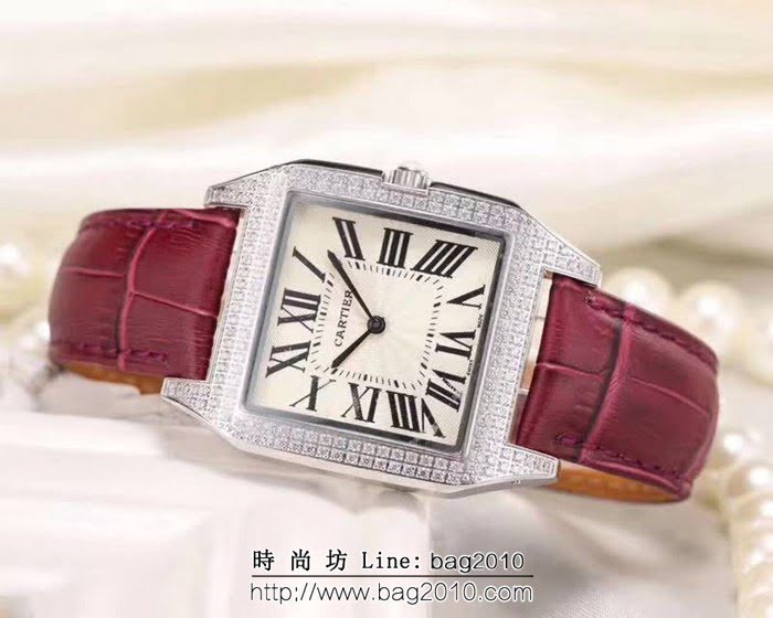 CARTIER卡地亞 跑量款 精品女性腕表 WSS1822